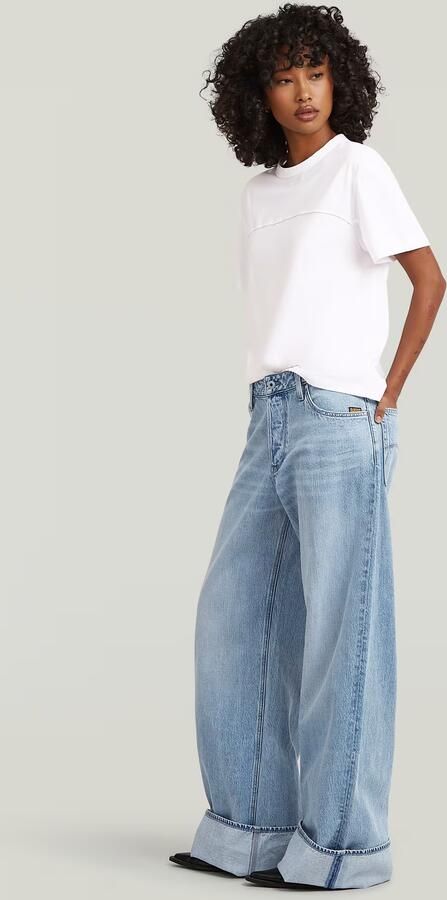 G-STAR RAW Dames Jeans Roxx Wide Wmn Lichtblauw - Foto 13