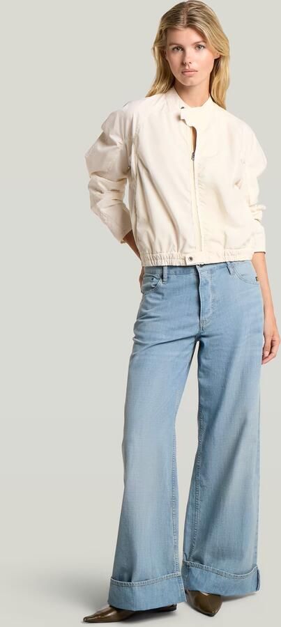 G-Star RAW Roxx Wide Jeans Lichtblauw Dames - Foto 5