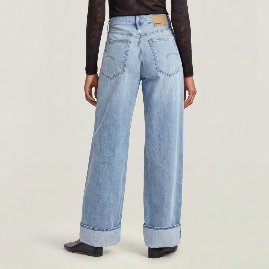 G-STAR RAW Dames Jeans Roxx Wide Wmn Lichtblauw - Foto 10