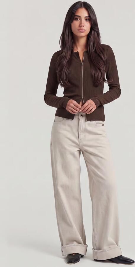 G-Star RAW Roxx Wide Jeans Lichtblauw Dames - Foto 6