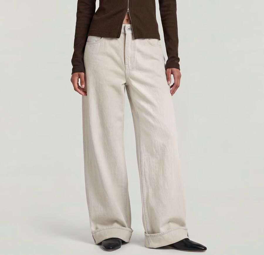 G-Star RAW Roxx Wide Jeans Lichtblauw Dames - Foto 3