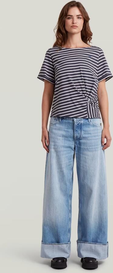 G-Star RAW Roxx Wide Jeans Midden blauw Dames - Foto 6