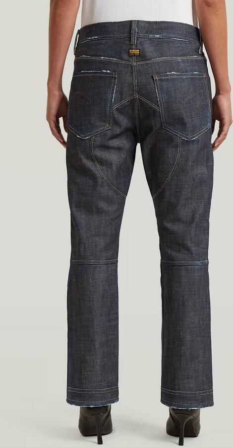 G-Star RAW RR 5620 Biker Kick Cropped Jeans Donkerblauw Dames - Foto 5