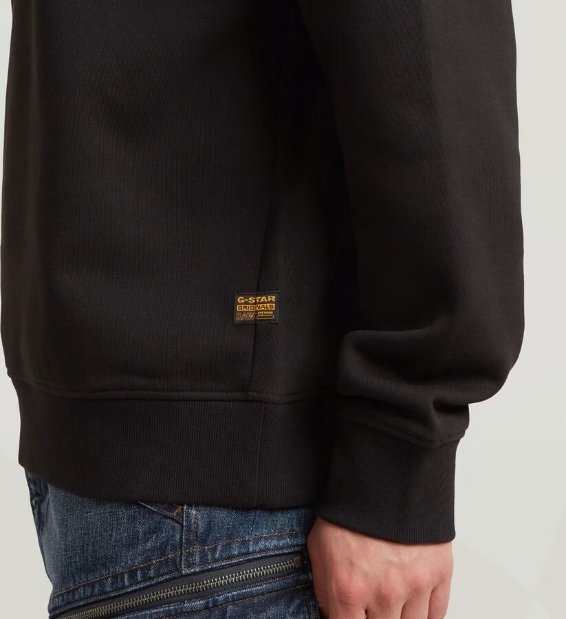 G-Star RAW Running Dog Back Graphic Sweater Zwart Heren - Foto 2