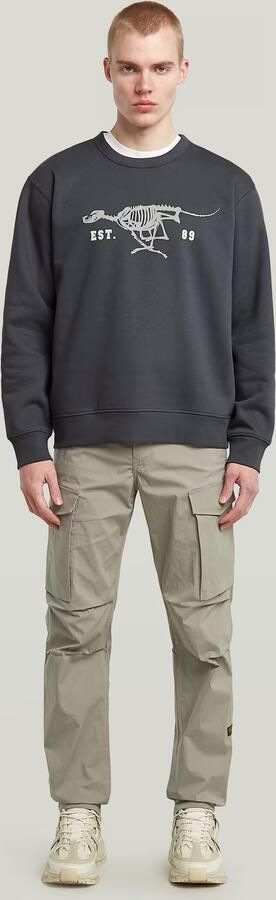 G-Star RAW Running Dog Sweater Donkerblauw Heren - Foto 6