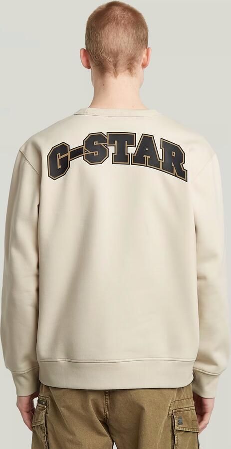 G-Star RAW Running Dog Sweater Wit Heren - Foto 5