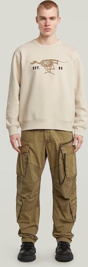 G-Star RAW Running Dog Sweater Wit Heren - Foto 7