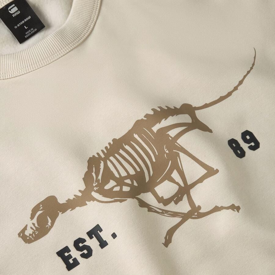 G-Star RAW Running Dog Sweater Wit Heren