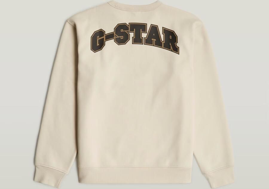 G-Star RAW Running Dog Sweater Wit Heren - Foto 4