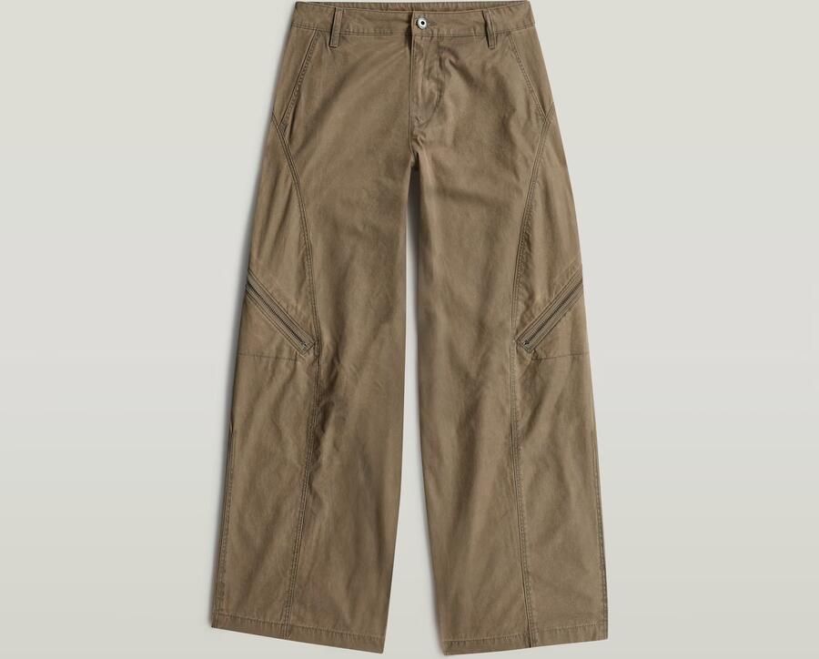 G-Star RAW S Seam Broek Bruin Dames