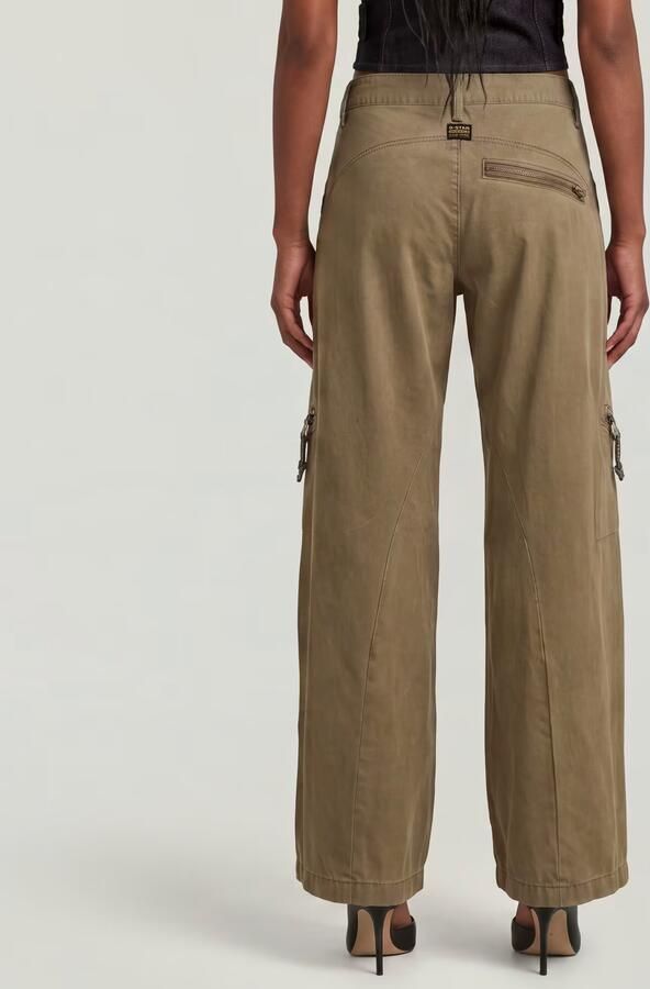 G-Star RAW S Seam Broek Bruin Dames - Foto 5