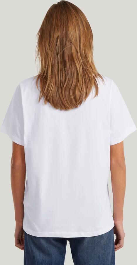 G-Star RAW Scoop Neck T-Shirt Wit Dames - Foto 5