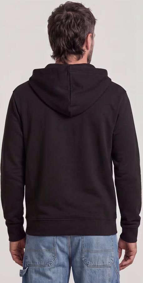 G-Star RAW Script Half Zip Hoodie Zwart Heren - Foto 5