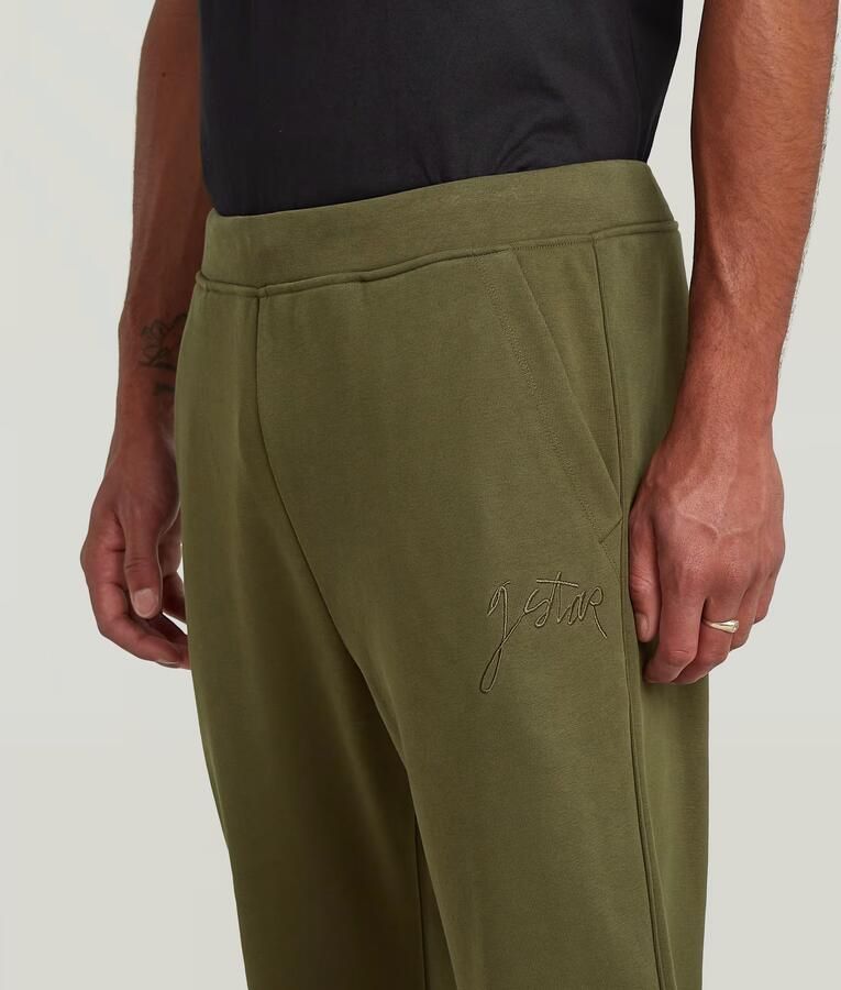 G-Star RAW Script Sweatpant Groen Heren - Foto 2