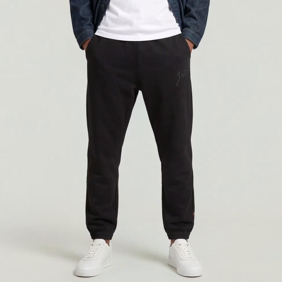 G-Star RAW Script Sweatpant Zwart Heren - Foto 3