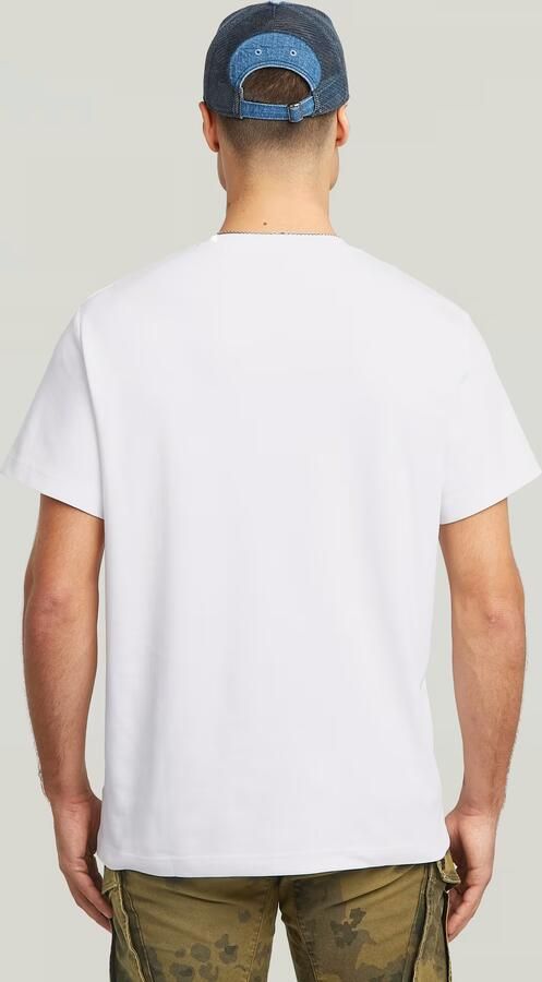 G-Star RAW T-shirt Script met ronde hals van katoen - Foto 5