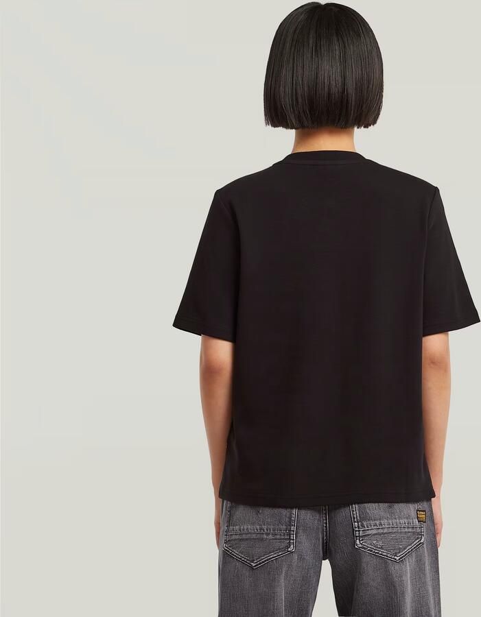 G-Star RAW Script T-shirt Zwart Dames - Foto 4