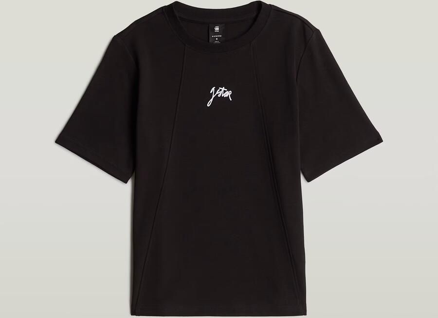 G-Star RAW Script T-shirt Zwart Dames - Foto 5