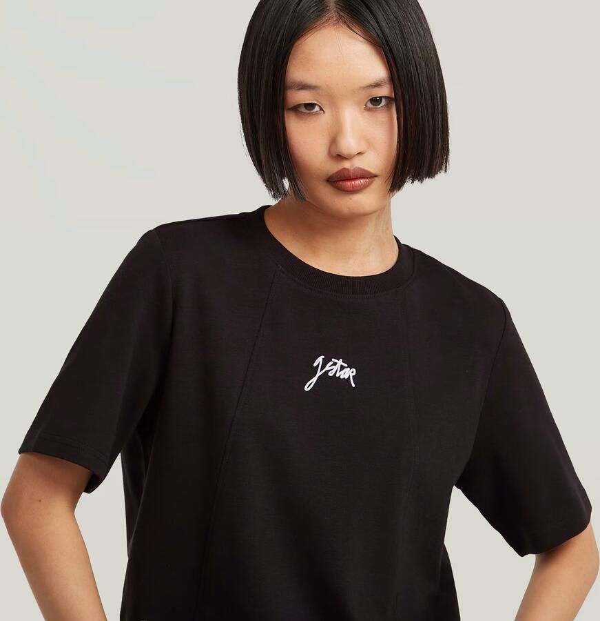 G-Star RAW Script T-shirt Zwart Dames - Foto 2