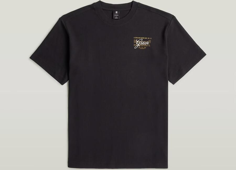 G-Star RAW Script T-Shirt Zwart Heren - Foto 6