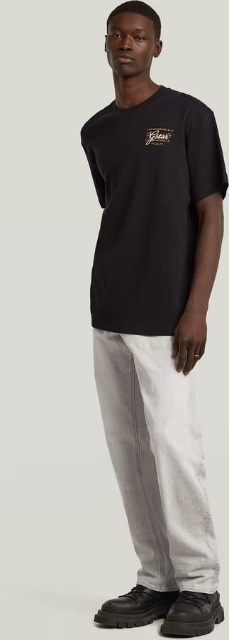 G-Star RAW Script T-Shirt Zwart Heren - Foto 9