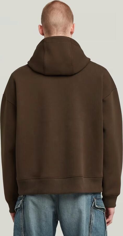 G-Star RAW Scuba Loose Hoodie Bruin Heren - Foto 6