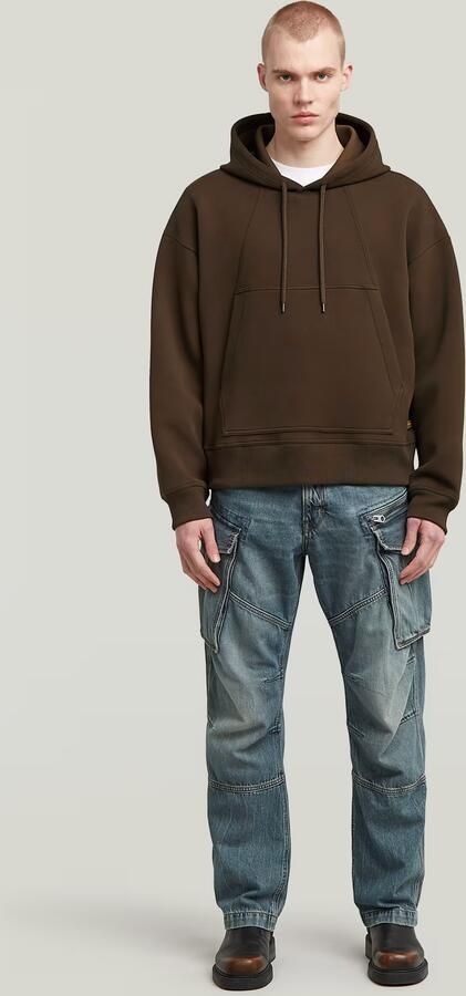 G-Star RAW Scuba Loose Hoodie Bruin Heren - Foto 5