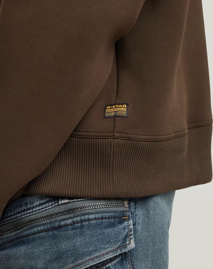 G-Star RAW Scuba Loose Hoodie Bruin Heren - Foto 3