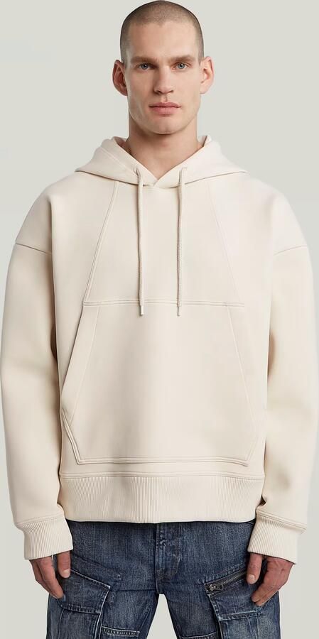 G-Star Raw Loose fit hoodie met kangoeroezak model 'Scuba' - Foto 7