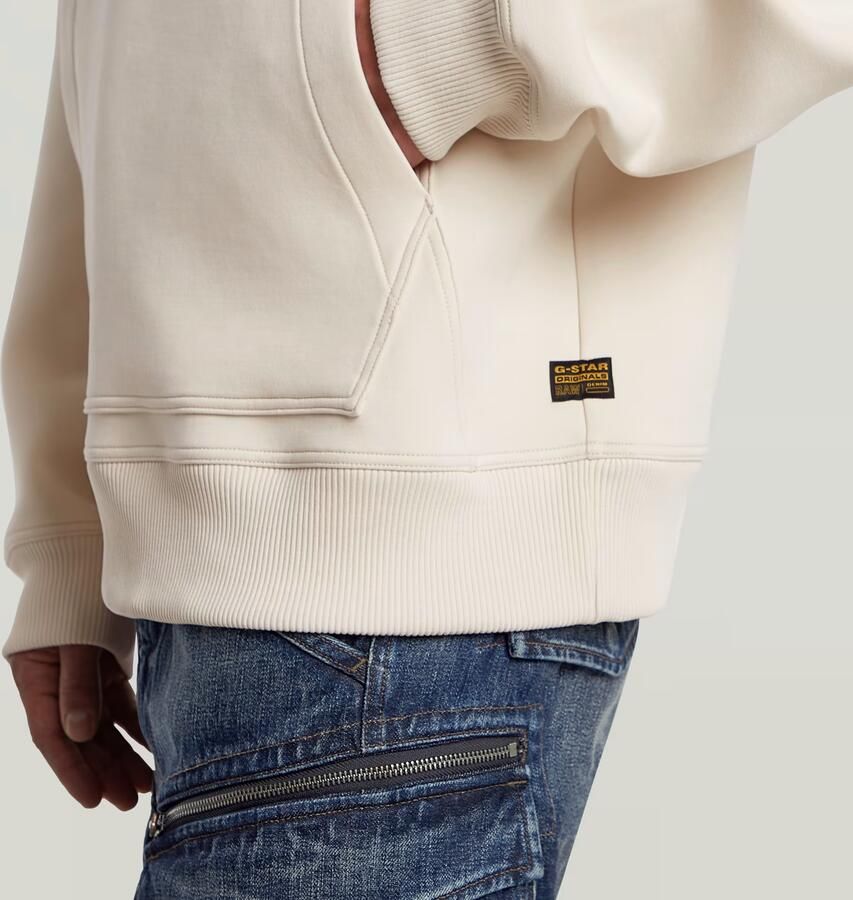 G-Star Raw Loose fit hoodie met kangoeroezak model 'Scuba' - Foto 2