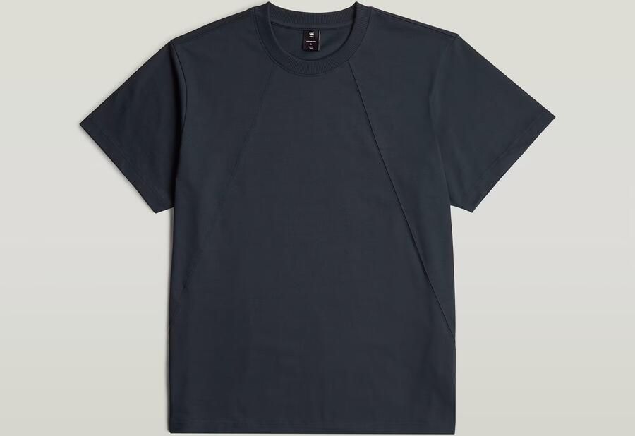 G-Star RAW Seam Detail Loose T-Shirt Donkerblauw Heren - Foto 6
