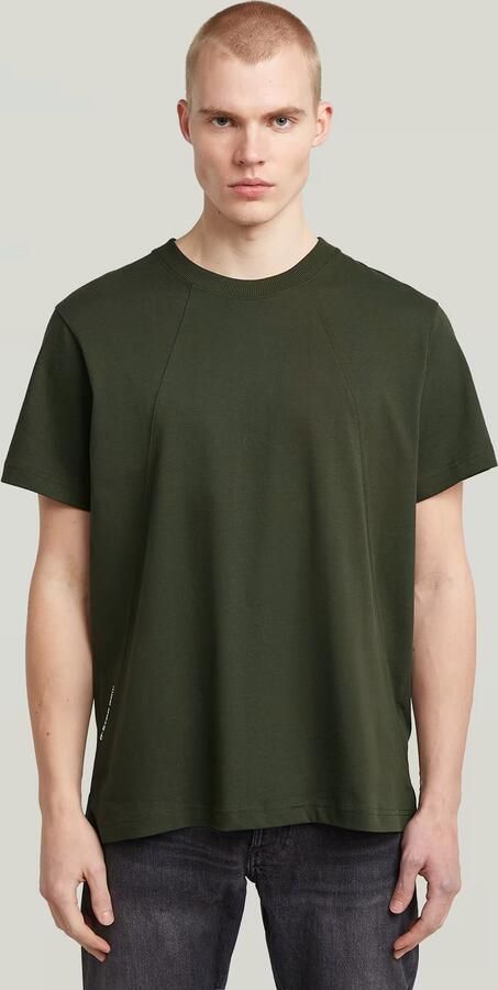 G-Star RAW Seam Detail Loose T-Shirt Grijs Heren - Foto 7