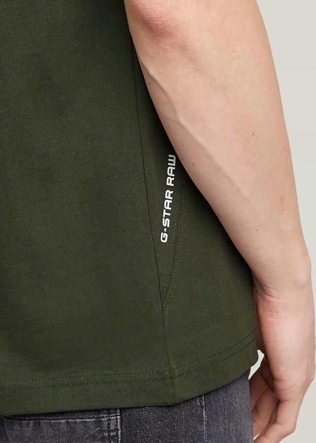 G-Star RAW Seam Detail Loose T-Shirt Grijs Heren - Foto 3