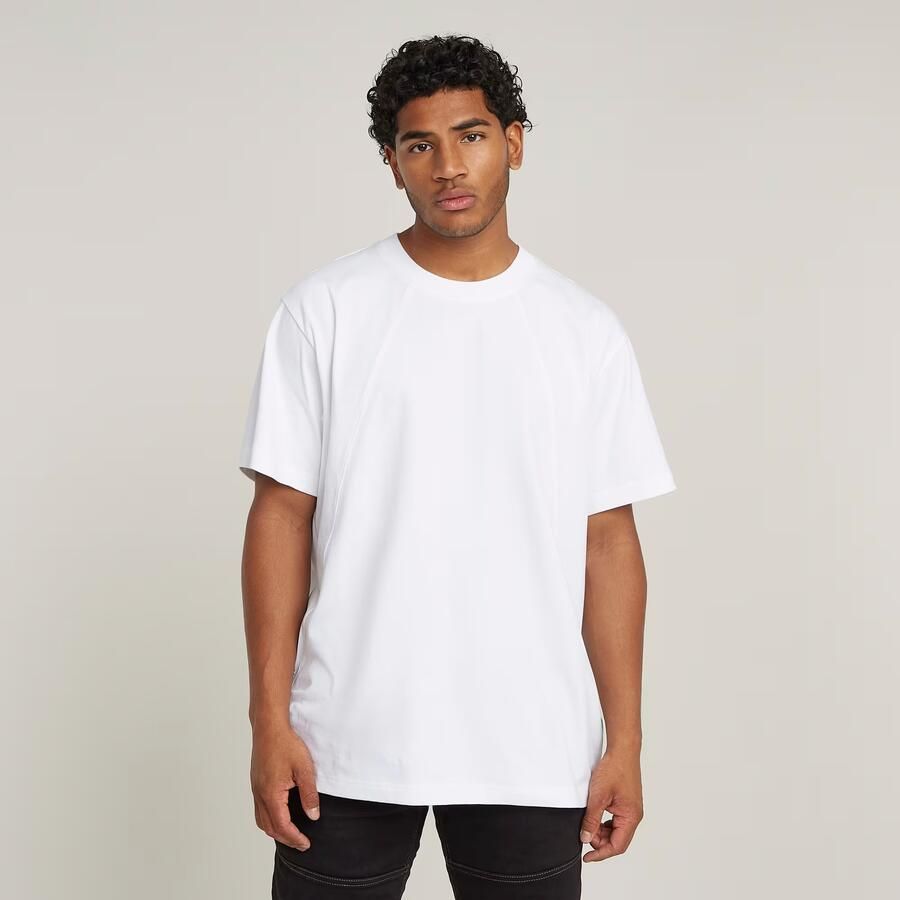 G-Star RAW Seam Detail Loose T-Shirt Wit Heren - Foto 7