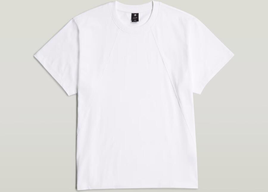G-Star RAW Seam Detail Loose T-Shirt Wit Heren - Foto 6