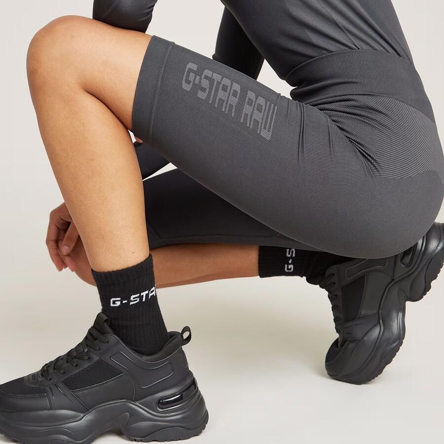 G-Star RAW Seamless Short Grijs Dames - Foto 3