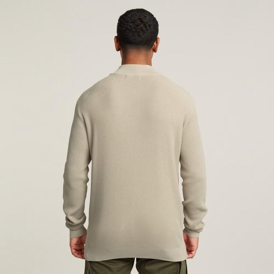 G-Star RAW Serrated Skipper Trui Beige Heren