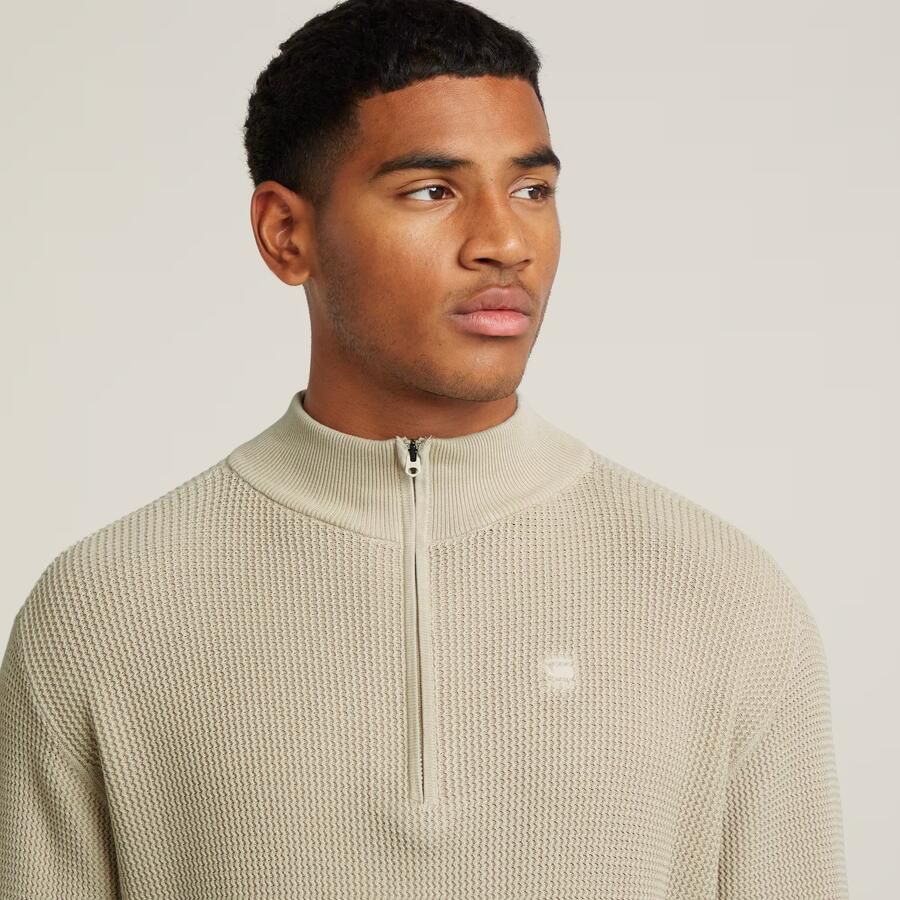 G-Star RAW Serrated Skipper Trui Beige Heren - Foto 4