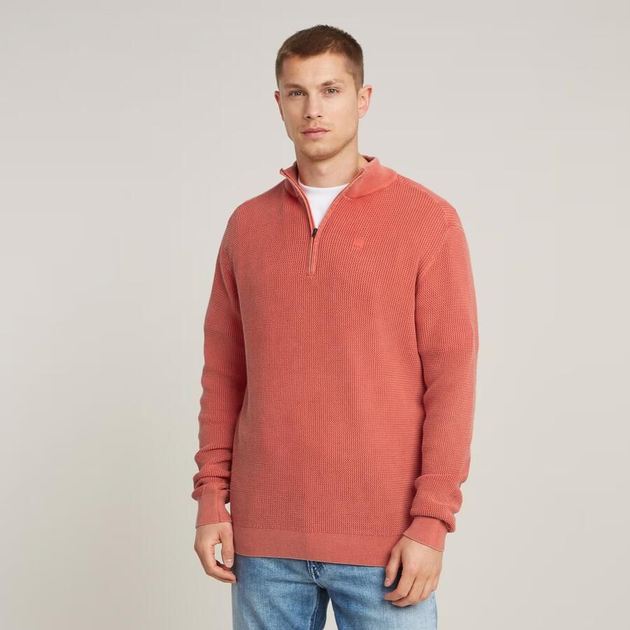 G-Star RAW Serrated Skipper Trui Rood Heren - Foto 7