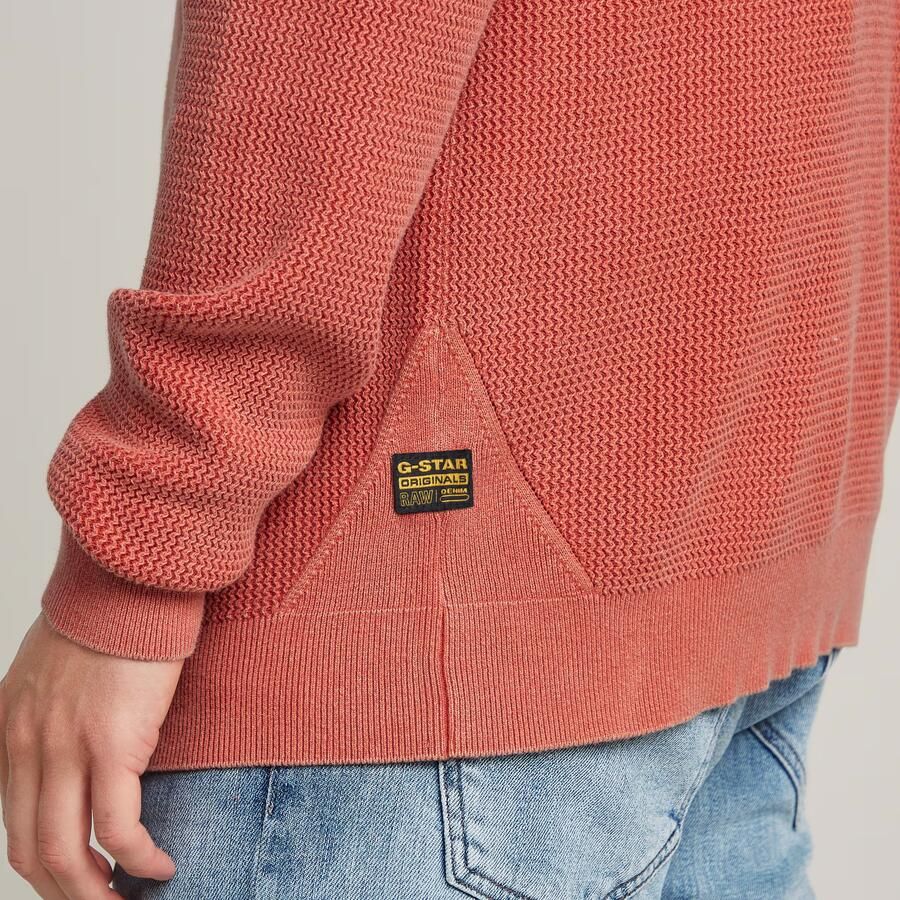 G-Star RAW Serrated Skipper Trui Rood Heren - Foto 3