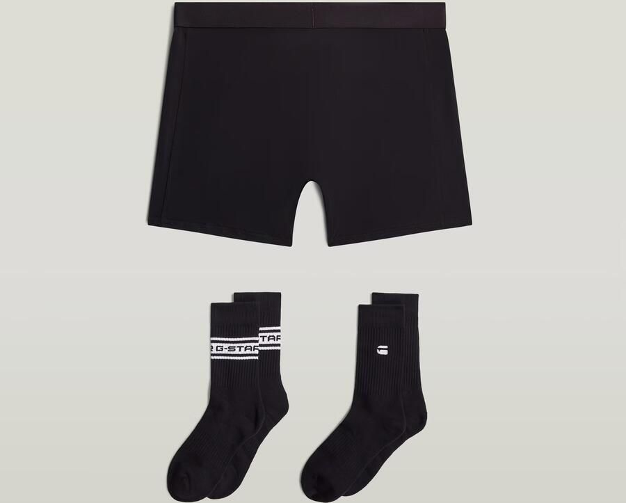 G-Star RAW Set Boxershort en Sokken 44-47 Zwart Heren - Foto 5