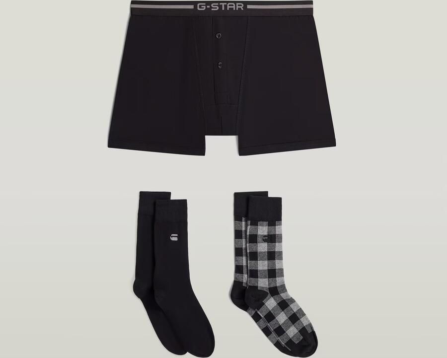 G-Star RAW Set Boxershort en Sokken Meerkleurig Heren