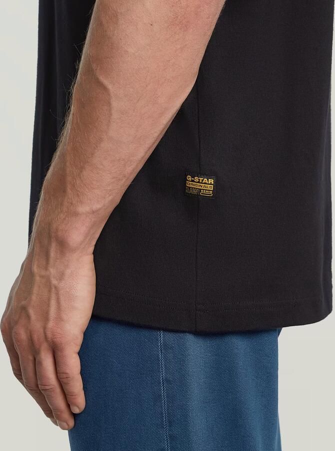 G-Star RAW Shipping Graphic Boxy T-shirt Zwart Heren - Foto 2