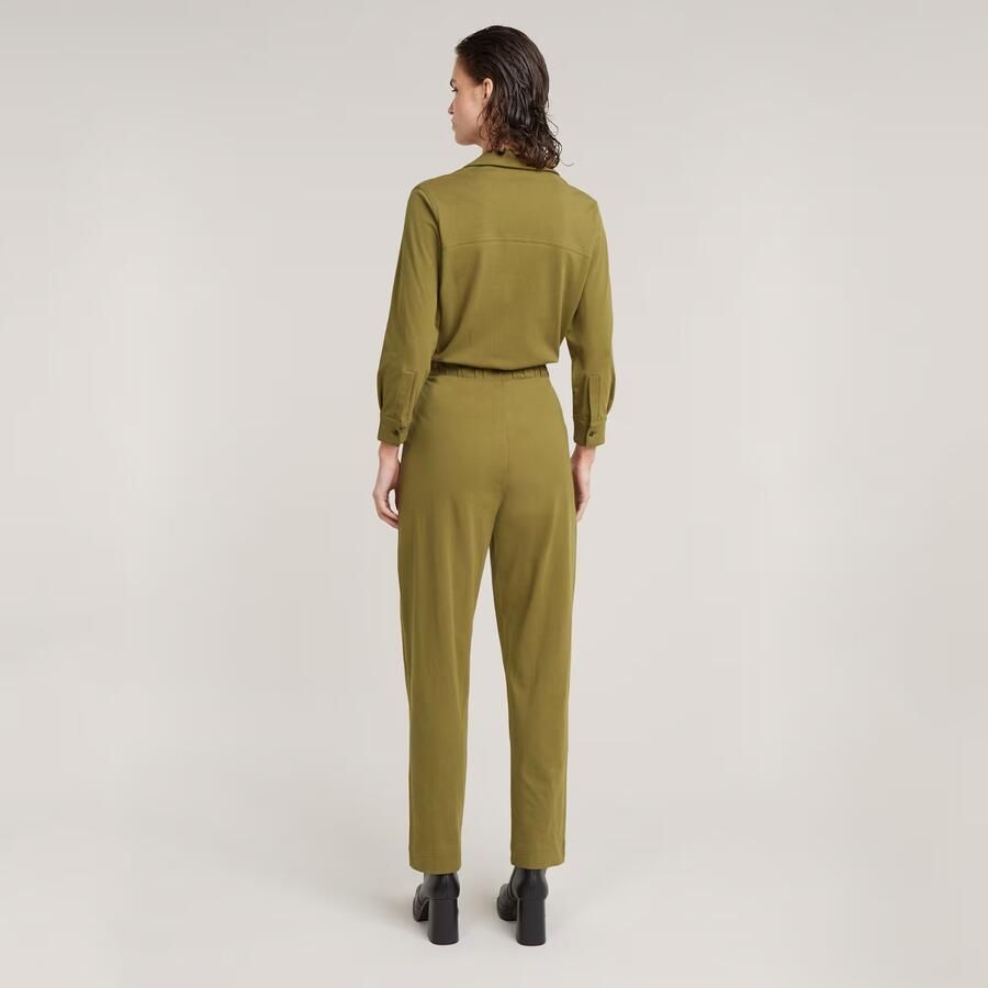 G-Star RAW Shirt Jumpsuit Groen Dames - Foto 2
