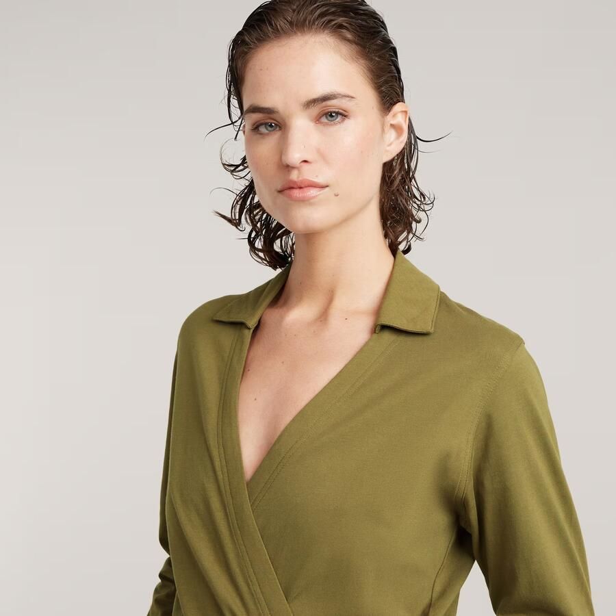 G-Star RAW Shirt Jumpsuit Groen Dames - Foto 3