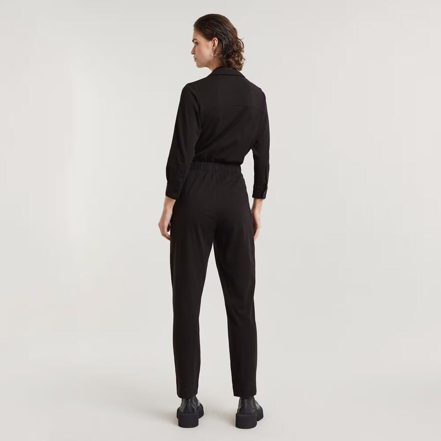 G-Star RAW Jumpsuit Shirt Jumpsuit elastische taille met knop - Foto 2