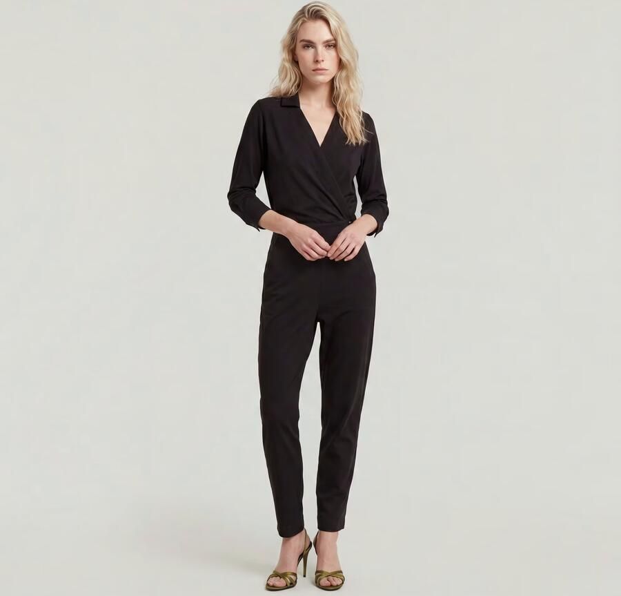 G-Star RAW Jumpsuit Shirt Jumpsuit elastische taille met knop - Foto 9