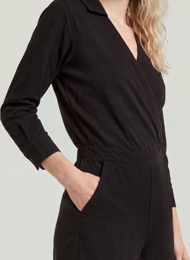 G-Star RAW Jumpsuit Shirt Jumpsuit elastische taille met knop - Foto 11