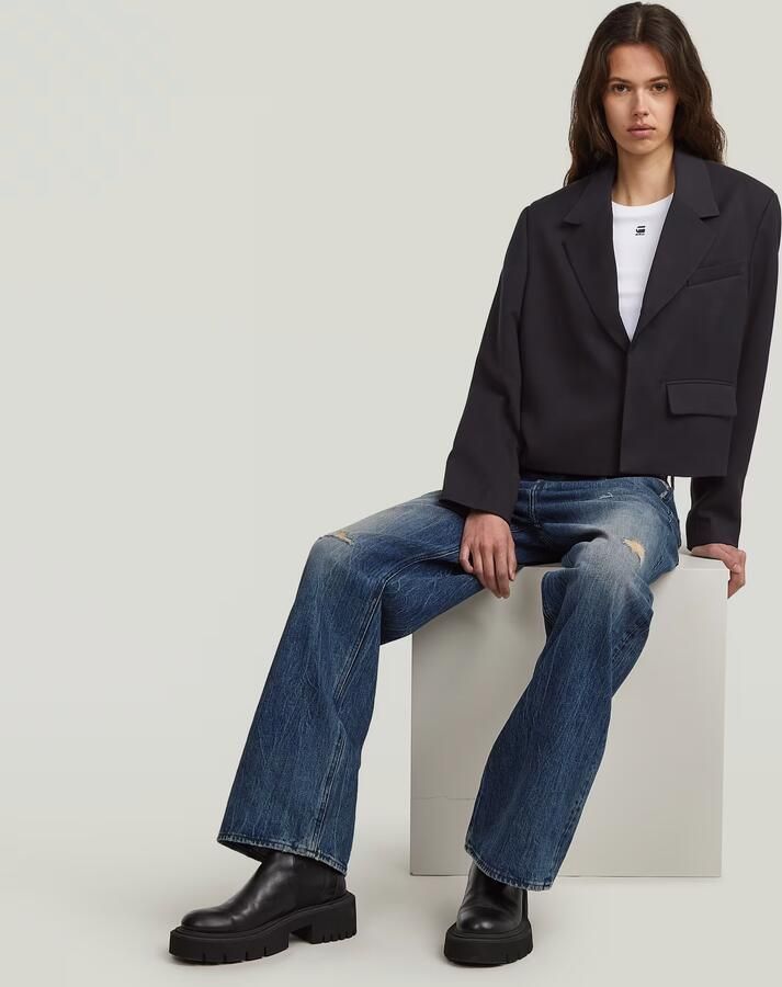 G-Star RAW Short Blazer Zwart Dames - Foto 3