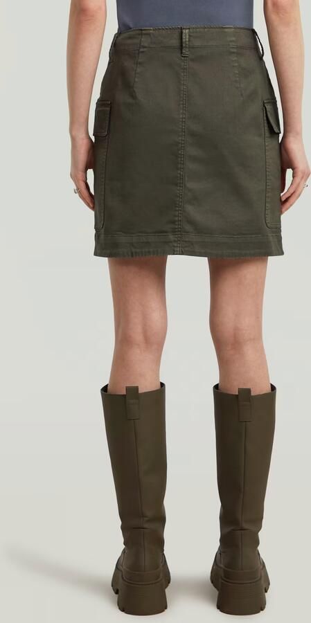 G-Star RAW Short Cargorok Grijs Dames - Foto 6